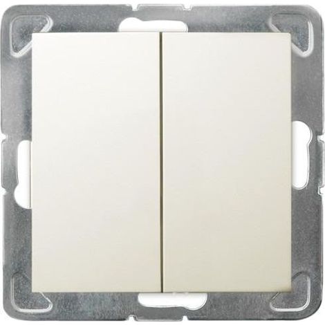Schalter Ospel impresja 10AX 250V Einbau (1/2)