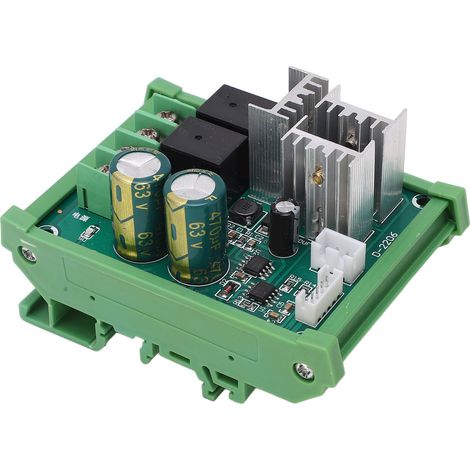 Régulateur vitesse moteur DC PWM 12-55V module variateur commande moteur brushless rail DIN puissance élevée (1/5)