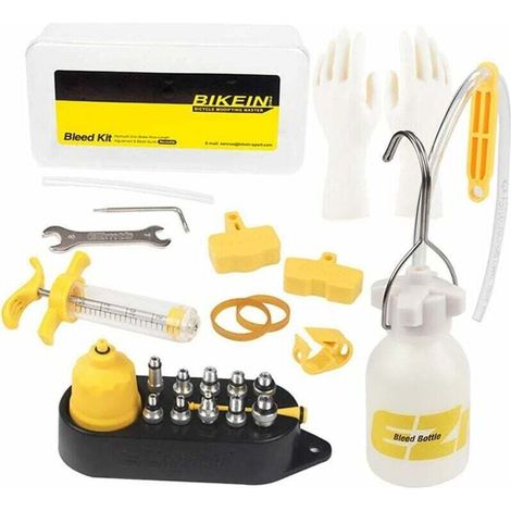 Xueliee Brake Bleed Kit for Shimano/Tektro All Series Cycling Bike Hydraulic Mineral Bleed Kit thsinde (1/5)