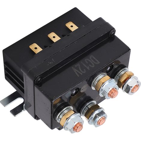Relais de treuil 12 V à bobine en laiton, contacteur, composant électronique, accessoire pour automobile