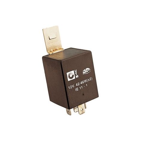 Maxter – Centrale clignotante 12V – 4 bornes pour connexion fiable – Puissance 42,46 W – Accessoire remorque essentiel (1/2)