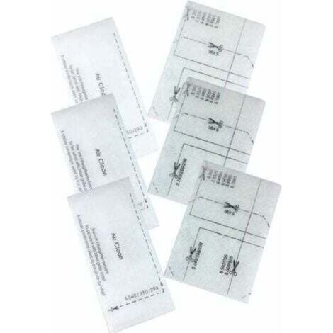 Ersatz-Luftreinigungsfilter und Vormotor, 3er-Pack, für Miele SF-SAC 20/30 Staubsauger, Hoover  Zubehör