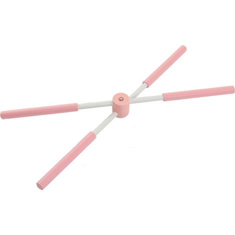 Yogastab für den Körper, Haltungskorrektur im Stehen, offene Schultern, rosa, zum Training des Rückens (1/5)