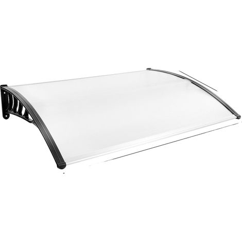 Auvent de fenêtre, protection tous temps, construction durable, 150x90x24cm (1/2)
