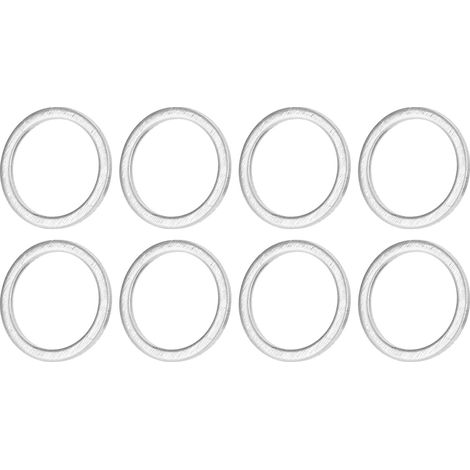 120 rondelles plates en acier inoxydable pour vis, écrous et boulons - Assortiment de tailles pour bricolage et réparations