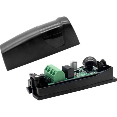 1 Cellule photoélectrique, capteur infrarouge, faisceau en X, 12V/24V, pour portail, garage (1/5)