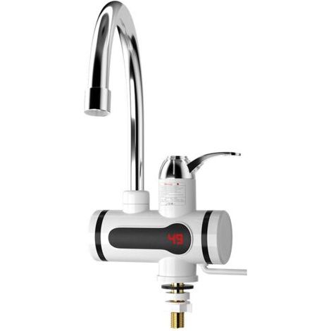 Robinet électrique 3000 W pour cuisine, jardin, salle de bain, caravane et camping (1/4)