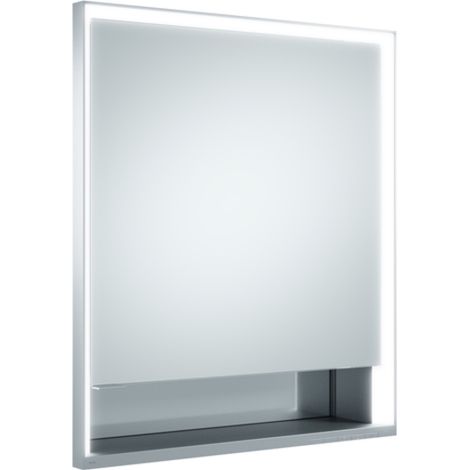 KEUCO Royal Lumos armario con espejo 1 puerta, puerta corta, con