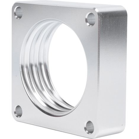 Entretoise de corps de papillon en alliage d'aluminium pour Jeep Wrangler TJ YJ 87‑06 (1/5)