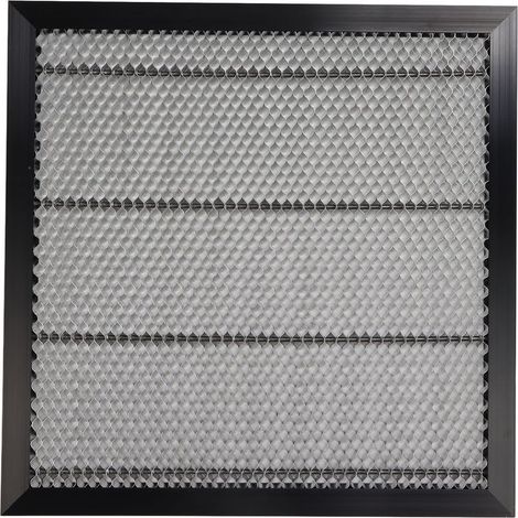 Plate-forme de Machine de découpe Laser, lit Laser en alliage d'aluminium, Table de travail 400x400mm, conception de maille (1/5)