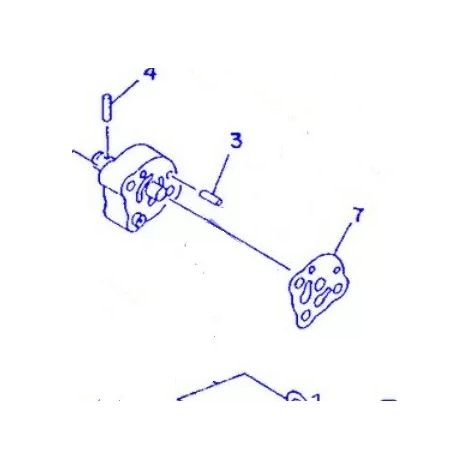 Junta Yamaha 3HU-E3475-00 - XC 125 94-99