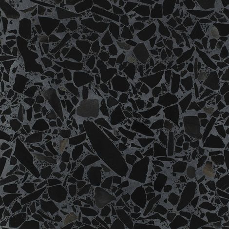 Véritable Plinthes pour Carreau Terrazzo CRUMBLE NERO - collection TRADIZIONE -  - Plinthe 60x7 cm boîte de  ml - Gioia Materia Plinthe 60x7 cm boîte de m2 Brillant / Poli - Gioia Materia