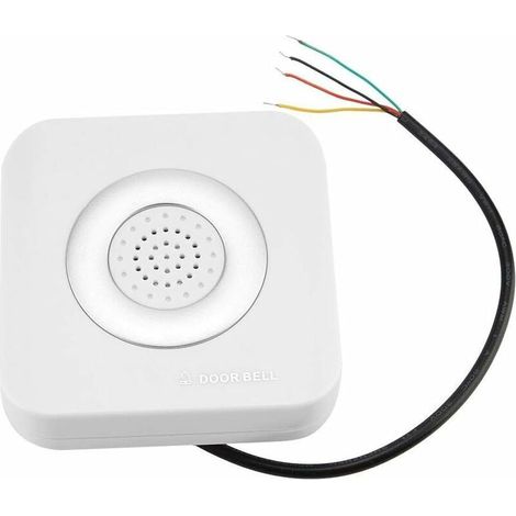 12V-Türklingel-System mit Hauszugangssteuerung und Komplettinstallation, 90 dB Türklingel für große Räume (1/4)