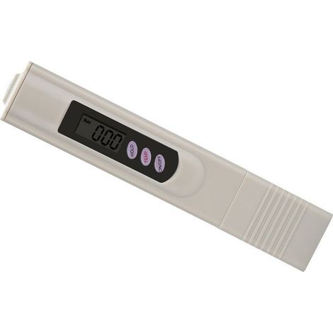 Digitales Wassermessgerät (TDS-Messgerät, PPM-Messgerät 0–9990 ppm, 0–99 TDS), Temperaturanzeige für Aquarien, Getränke, Qualitätskontrolle, Trinkwasser (1/5)
