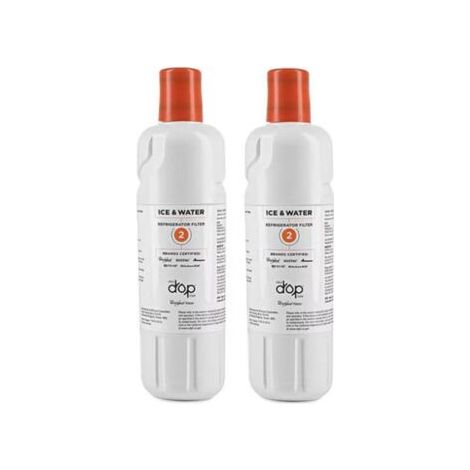 Lot de 2 filtres (EDR2RXD1) Réfrigérateur, filtre à eau du réfrigérateur (1/5)