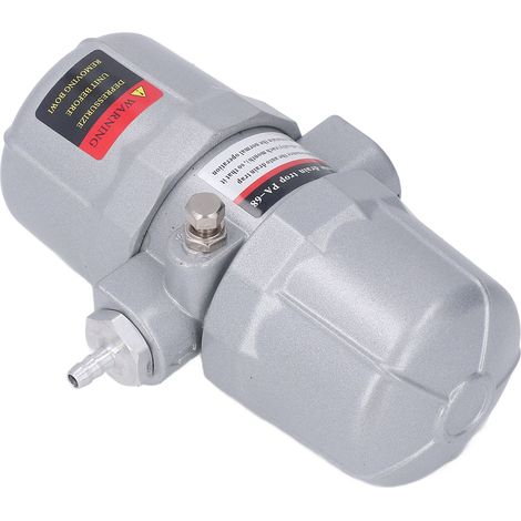 Purgeur automatique pour compresseur à vis pneumatique et réservoir d'air, vanne de vidange d'eau G1/2, en alliage d'aluminium, 0-16 bar, 90 L/h, avec raccord de sortie (1/5)