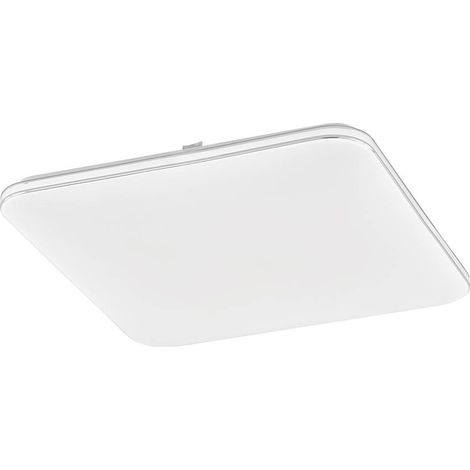 Plafonnier LED carré Porto 48,5 cm - 21127 (1/5)