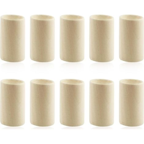 Lot de 10 Diffuseur Parfum, Diffuseur Huiles Essentielles Bois, Diffuseurs d'Arômes Naturels, Diffuseurs Aromathérapie Portable et Écologique pour Voiture Bureau Chambre et Salon (1/5)