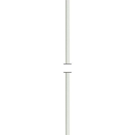 AFBAT Tringle de manivelle Ø12 longueur 900mm blanc
