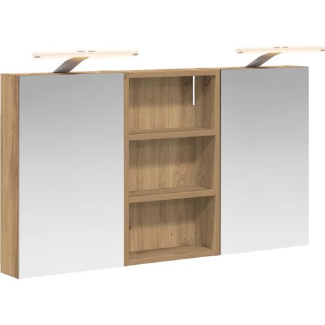Maison Exclusive - Badezimmerschrank-Set 3 pcs 90 x 10,5 x 50 cm