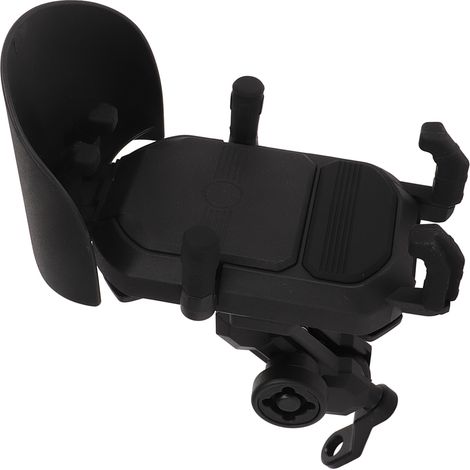 Support téléphone moto 2 en 1, chargeur sans fil 15W étanche, rotation 720°, universel pour smartphones 3.5-6.5 pouces (1/5)