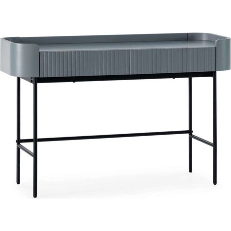 Consola 2 cajones modelo Maya acabado azul, 79cm(alto) 120cm(ancho) 40cm(largo) (1/4)