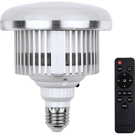 85W E27 LED-Lampe, 3000K-6500K, Fotolampe, einstellbare Helligkeit, sparsam.