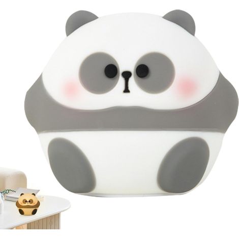 Veilleuse Panda Veilleuse Animale En Silicone Rechargeable (1/5)