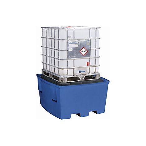 Cubeta colectora de PE para contenedores depósito IBC/KTC  con