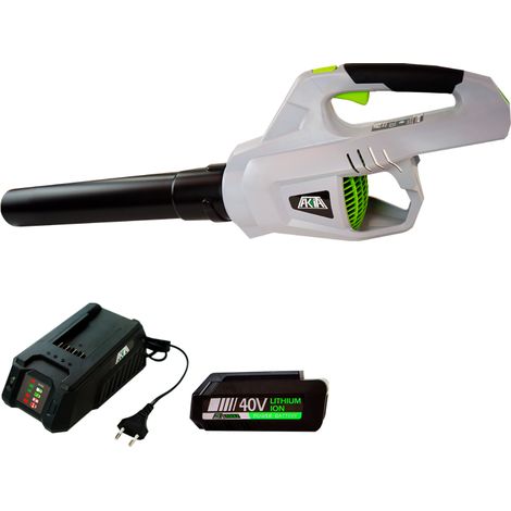 Soplador de Bateria 40V Akita + Batería + Cargador