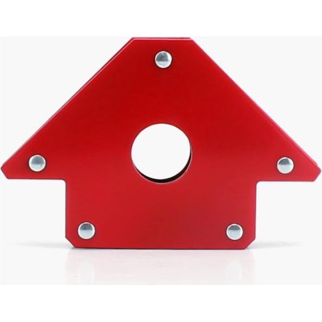 Positionneur magnétique, aimant soudeur Petit set de 2 / Equerre aimanté pour soudure avec force de maintien 11,3 kg, dimensions de l'angle 45°, 90°, 135 (1/5)