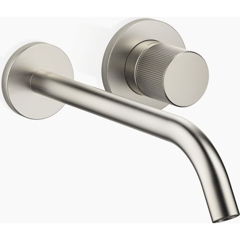 Dornbracht META PURE mezclador monomando de pared para lavabo sin (1/3)