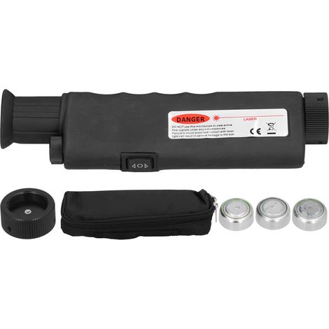 Microscope optique portable T302-D200, grossissement 200X, pour inspection de câbles à fibre optique, outil de contrôle de qualité (1/5)