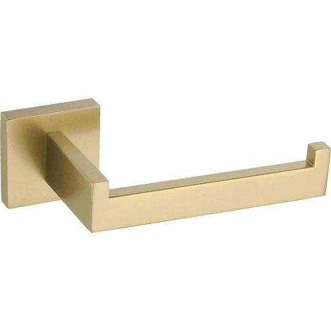 Goldener Toilettenpapierhalter aus T-304 Edelstahl – Wandmontage für Bad, Küche und Waschraum, Modell B2003BG