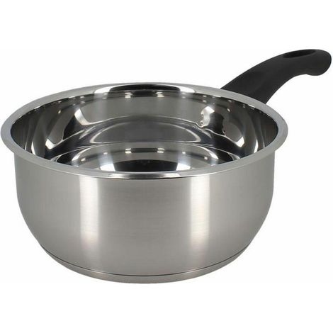 Menastyl 18 cm Edelstahl-Kasserolle ergonomisch (1/3)