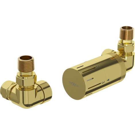 Mexen G05 ensemble thermostatique axial, doré - W903-958-50