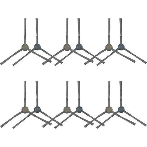 Lot de 12 brosses latérales de rechange pour robot Eureka E10S (1/5)