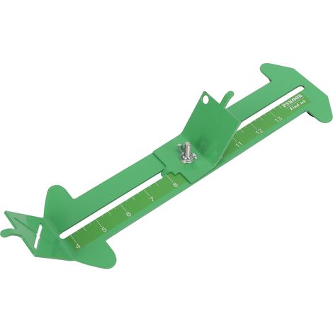 Kit de gabarit pour bracelet en paracorde, longueur ajustable, outil de tissage métallique, fixation pour bracelet en paracorde, vert clair (1/5)