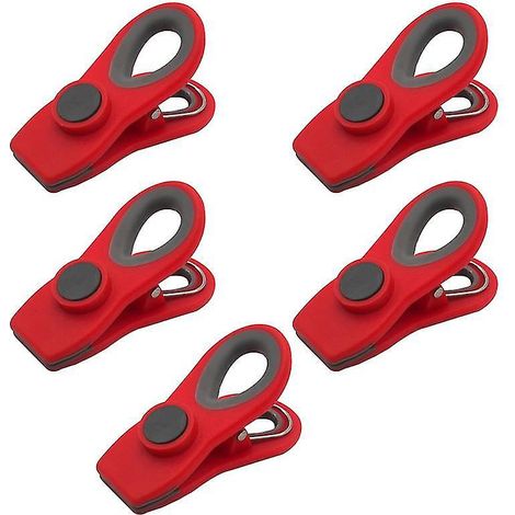 Lot de 5 pinces magnétiques pour réfrigérateur (1/3)
