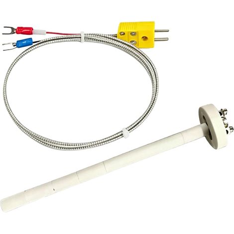 8-Inch Type K Ceramic Oven Thermocouple Probe (1/5)