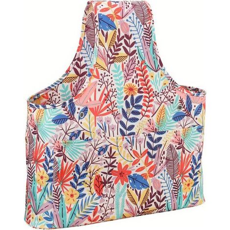 Sac de rangement pour laine, étui de transport portable, sac de rangement pour laine et crochet, sac de rangement pour kits de points, crochets, aiguilles à tricoter, pour ranger la laine (1/5)
