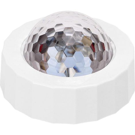 Projecteur de plafond USB avec 3 couleurs de lumière, activation sonore, dôme, universel pour la décoration intérieure de la maison
