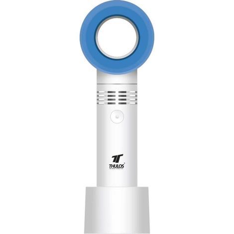 THULOS TH-MFN-03 Weißer und blauer tragbarer Ventilator