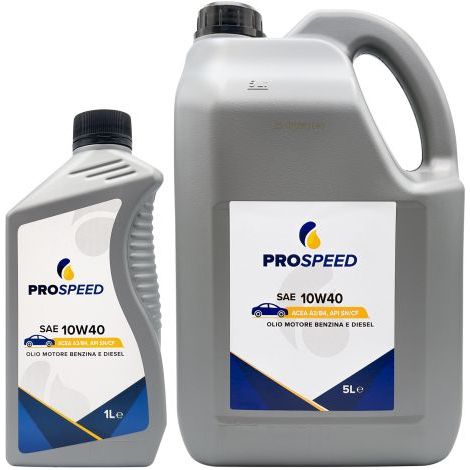 OLIO MOTORE PER AUTOVETTURE SAE 10W40 - lt. 1 12 PZ