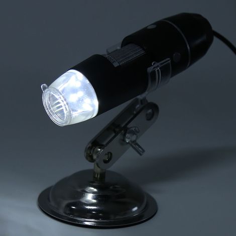 OX-50X-500X USB-Mikroskop mit variabler Helligkeit, Sensor und mattierter Oberfläche, umweltfreundlich (1/5)