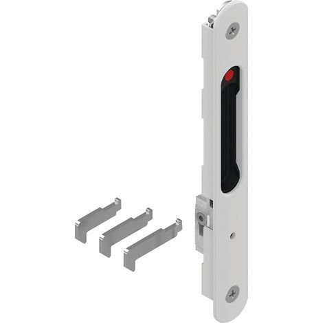 1 Poignée De Fermeture Blanc Rénovation Portes Fenêtres Pvc Bois Aluminium (1/2)