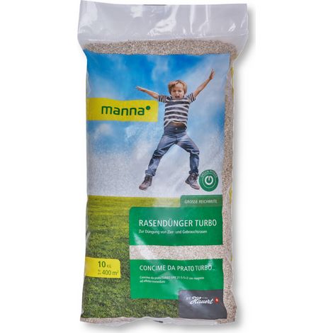 Manna Rasendünger Turbo 10 kg Startdünger Frühlingsdünger Rasendünger Start