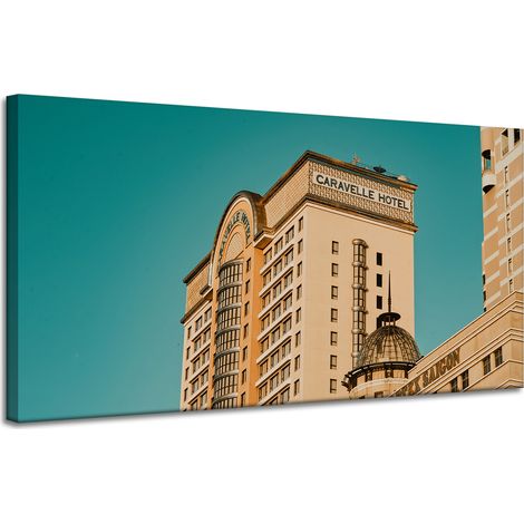 Tableau sur toile Architecture Hôtel 120x60 cm