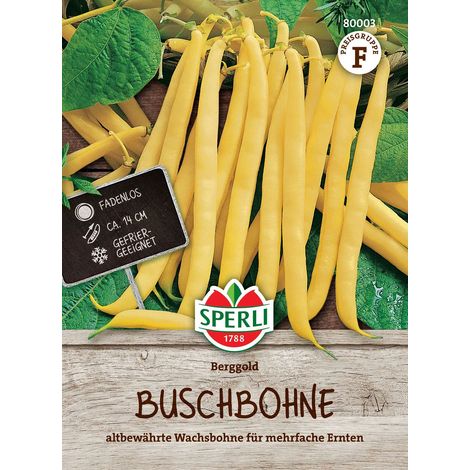 Sperli Buschbohnen Berggold - Gemüsesamen (1/2)