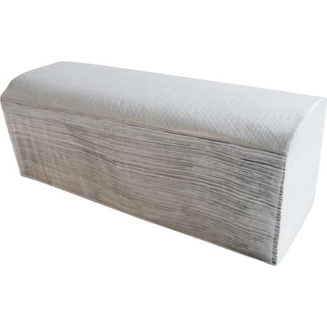 CWS Papier-Falthandtücher V-Falzung Recycling, 1-lagig, natur, 5000 Blatt 274100 (1/2)